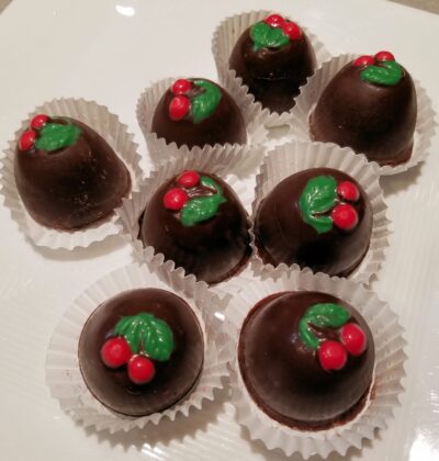 Chocolate Covered Cherry Cordials